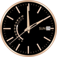 أيقونة البرنامج: Golden Simple Classic Wat…