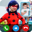 プログラムのアイコン：LadyBug Fake Video Call