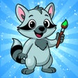 Иконка программы: Coloring book for kids 2-…