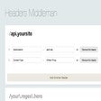 Programikonen: Headers Middleman