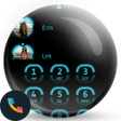 Programikonen: Theme Dialer Neon Blue