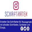 Schriftarten