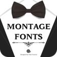 Programikonen: Montage Font for FlipFont