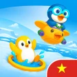 Ikon program: Hole Penguin 3D: Sort Puz…