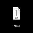 Symbol des Programms: Font Finder