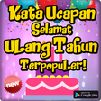 Programikonen: Kata Ucapan Selamat Ulang…