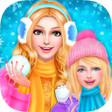 Mommy  Baby Winter Family Spa icon