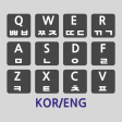 Korean  English keypad mappin