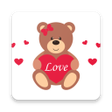 プログラムのアイコン：Teddy Stickers for Whatsa…