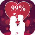 プログラムのアイコン：Love Test Calculator - Re…