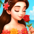 أيقونة البرنامج: Fashion Doll Flower Girl …