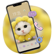 Ikon program: Pretty Cute Cat Head Blos…