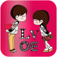 程序图标：Heart Touching Love Quote…