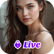 Иконка программы: ZinLive - Real Video  Mee…
