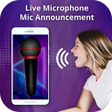 プログラムのアイコン：Live Microphone-Mic Annou…