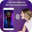 Live Microphone-Mic Announcer