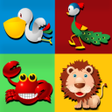 ไอคอนของโปรแกรม: Memory Cartoon - Animals