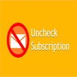 Programikonen: Uncheck Subscription