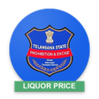 プログラムのアイコン：Telangana  Liquor Price