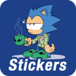 程序图标：WAStickers - Sonic Sticke…