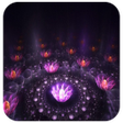 Programikonen: Neon Flowers Wallpaper