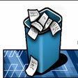Symbol des Programms: trash-mail