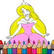 Princess Coloring Pages  Book