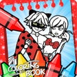 Иконка программы: LadyBug Coloring Book