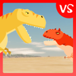 Programikonen: T-Rex Fights Carnotaurus