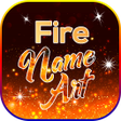 Icono de programa: Fire Effect - Name Art Ma…