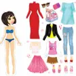 How to make a paper doll dress