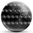 Programikonen: Keyboard Theme Spheres Bl…