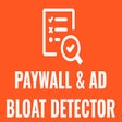 프로그램 아이콘: Paywall & Ad Bloat Detect…