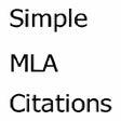 프로그램 아이콘: Simple MLA Citation