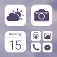 程序图标：Wow Violet Theme - HD The…