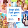 Иконка программы: Single click Flash games …