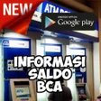 Programikonen: Cek Saldo  No. Rek BCA