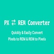 프로그램 아이콘: PX to REM Converter