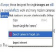 Icoon van programma: Right click search in Tar…