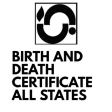 Birth And Death Certificate All States