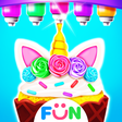 程序图标：Unicorn Cone Cupcake Mani…