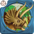 程序图标：Dinosaurs for kids baby c…