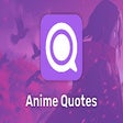 Symbol des Programms: Anime Quotes