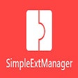 Programın simgesi: SimpleExtManager