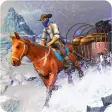 Snow Taxi Horse Transport Sim