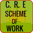 C. R. E scheme of work