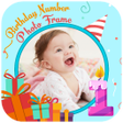 Ikona programu: Birthday Number Photo Fra…