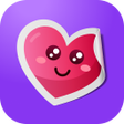 プログラムのアイコン：Sweetie Stickers: Love Ro…