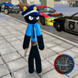 Programikonen: US Police Stickman Rope H…