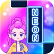 Иконка программы: Neon Magic: Piano Tiles R…